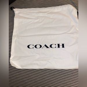 Coach dust bag